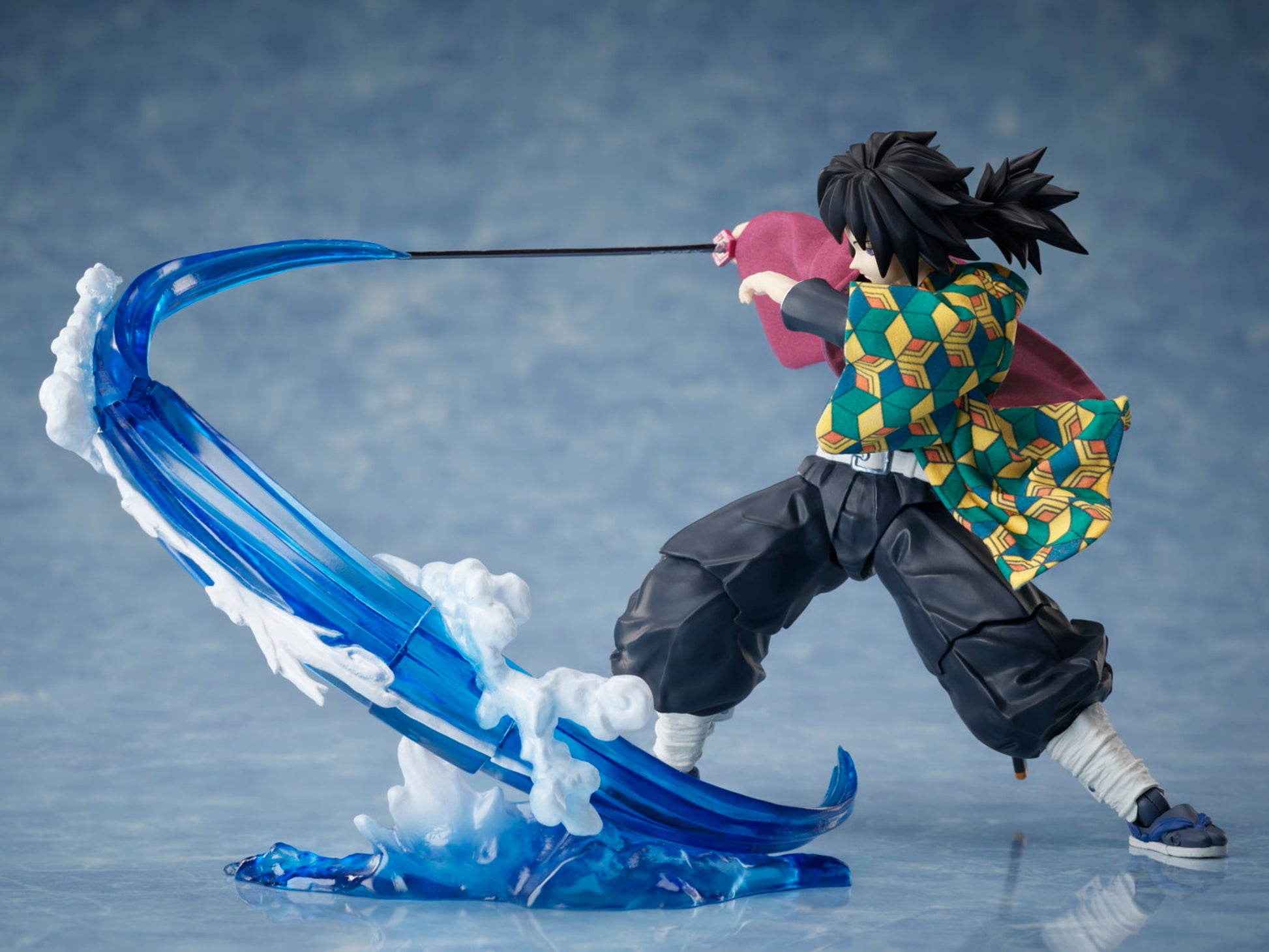 [BUZZmod.] Demon Slayer Kimetsu No Yaiba - Giyu Tomioka 1/12 Scale Action Figure - Anime Kyarakutā | Premium Toy and Collectible Shop