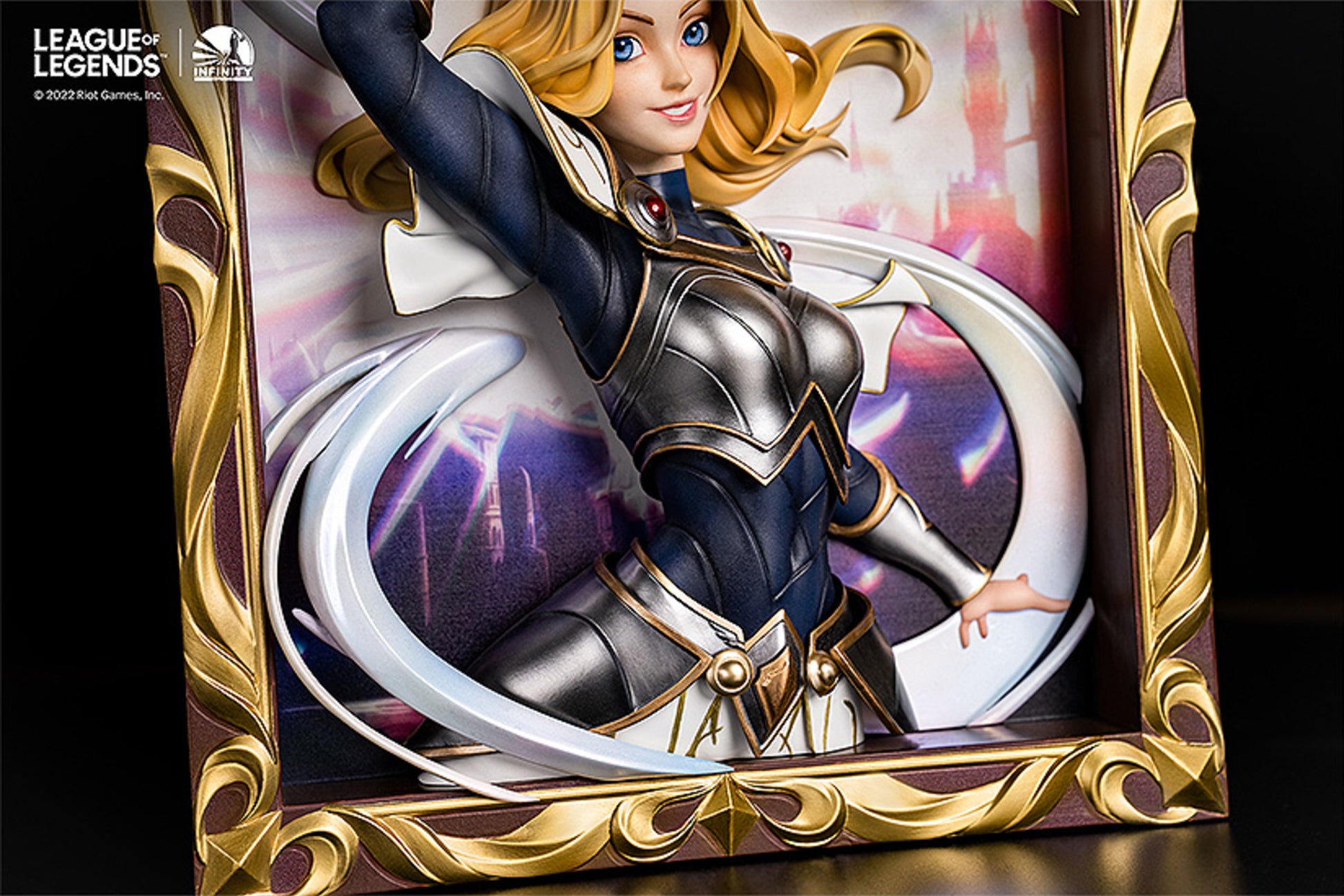 League Of Legends - The Lady Of Luminosity Figure - Lux 3D Frame by Infinity Studio (Preorder) - Anime Kyarakutā | Premium Toy and Collectible Shop