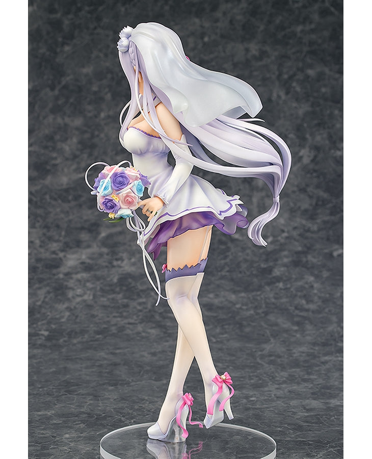 Re:Zero Starting Life in Another World - Emilia Wedding Ver.(Re-Run) (Preorder) - Anime Kyarakutā | Premium Toy and Collectible Shop